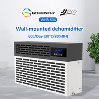 Déshumidificateur GREENFLY JJPRO à dégivrage automatique et humidistat, résistant à la corrosion pour piscine/salle de sport à domicile/garage/spa, déshumidificateur compact
