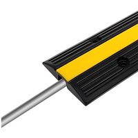 Geeliac, fabricant chinois, rampe de vitesse extérieure, protection de câble en caoutchouc, protection de câble au sol, haute capacité de charge