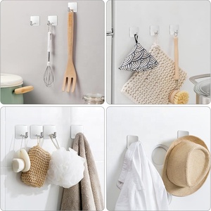 Waterproof Heavy Duty Wall <strong>Hooks</strong> Stainless Steel <strong>Towel</strong> <strong>Hooks</strong> Adhesive <strong>Hooks</strong> - Product Image 5