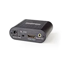 Convertisseur HDMI vers Scart + stéréo, convertisseur jusqu'à 4K MHL/HDMI, prise en charge de tubes NTSC et PAL, 2 pièces