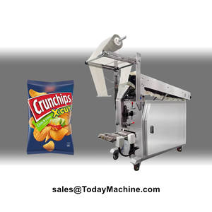 Máquina de llenado y sellado vertical de cadenas de cangilones para frutos secos, granos, palomitas, pretzels, dulces y bocadillos envasados - Product Image 2