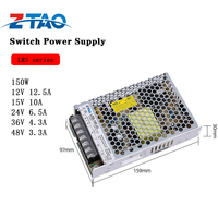 Original Mean Well 12V LRS série 35W 50W 75W 100W 200W 350W 450W 600W Alimentation à découpage Meanwell 150W 5V 24V 36V 48V