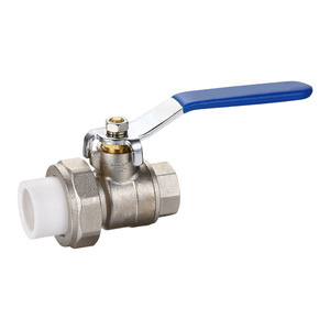 Guangdong Magnesium Special Ball Valve 1/2 In Thread Manual Water Control With Copper Ball And Rod For PPR Pipe - Product Image 2