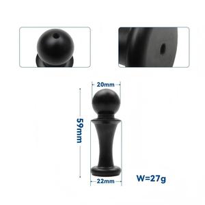 Herramienta de ecualización Frenzel para buceo libre, bola Frenzel de aluminio, accesorio de entrenamiento de buceo libre - Product Image 2