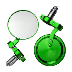 Rétroviseurs pliables rétro pour extrémités <span class=keywords><strong>de</strong></span> <span class=keywords><strong>guidon</strong></span> <span class=keywords><strong>de</strong></span> moto, réfléchissants, <span class=keywords><strong>de</strong></span> sécurité, options multicolores - Product Image 4