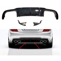 Vente en gros usine : Diffuseur arrière AMG C63 pour Mercedes Benz Classe C W204 LCI 2011-2014 Sport