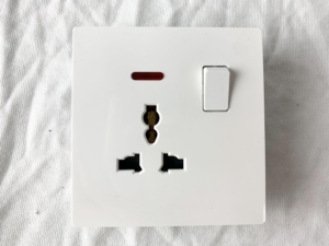 Ổ Cắm Gắn Tường Chất Lượng Cao Với Ổ Cắm Công Tắc Đèn Điện Công Tắc Đôi Nhà Bếp Gia Đình Nhiều Phích Cắm - Product Image 4