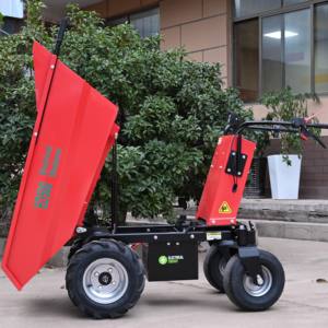 Carriola Elettrica Autocaricante Cinese, Mini <span class=keywords><strong>Dumper</strong></span> Idraulico Motorizzato da 500kg in Vendita - Product Image 2