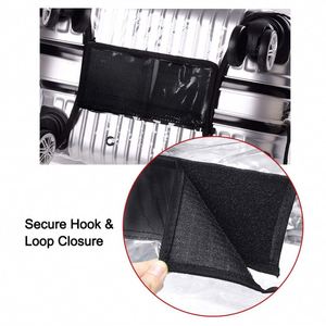 Transparent Clear PVC Waterproof Storage <b>Bags</b> with Zipper Foldable Luggage Cover-Durable & Easily Cleaned - Product Image 6