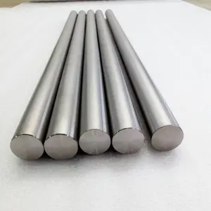 Titanyum çubuklar 6mm 8mm ruthenium iridyum oksit kaplı MMO Gr 5 ASTM aisi titanyum yuvarlak demir satış için