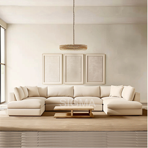 Hiện đại đi văng Hoàng Gia phòng khách ghế sofa Mỹ nhà phòng chờ đồ nội thất da sofa đặt sang trọng - Product Image 1