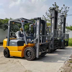 İsteğe bağlı çekme itme ile yepyeni gaz lpg forklift 4ton 4000kg benzinli forklift