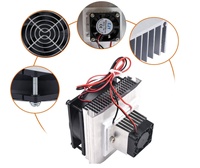 Mini climatiseur DC 12V bricolage thermoélectrique Peltier refroidisseur thermoélectrique système de refroidissement dissipateur de chaleur Module de Conduction Kit de bricolage