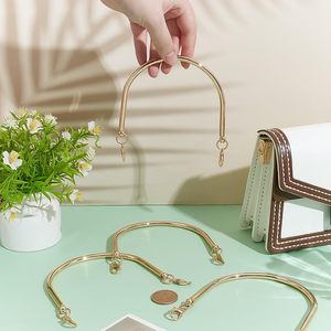 Asas doradas para bolsos de metal de X pulgadas, correas cortas para carteras, asas de aleación para bolsos, correas en forma de U para bolsos, correas para carteras - Product Image 3