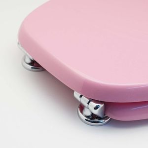 Asiento de Inodoro Universal Linpha Pink para Inodoros Infantiles, Diseño de Plástico Portátil y Desechable para Baños - Product Image 3