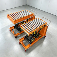Plateforme élévatrice à ciseaux électro-hydraulique, table élévatrice à convoyeur à rouleaux, équipement de manutention et de levage, fourniture directe usine