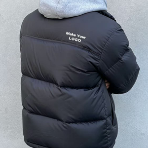 Chaqueta para la ciudad del norte, de <span class=keywords><strong>terciopelo</strong></span>, poliéster, rellena de fibra, talla grande, teñida, parka personalizada de alta calidad, plegable, enrollable, de superficie lisa. - Product Image 5