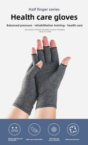 En gros, Gants de cyclisme d'extérieur unisexes, épais, à doigts entièrement recouverts, en coton, nouveau style - Product Image 4