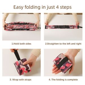 Custom Logo Oxford Cloth Reusable Shopping <b>Bags</b> Foldable Grocery Storage Tote Duffle <b>Bag</b> - Product Image 3