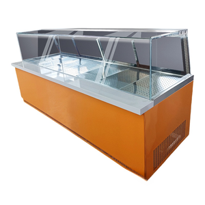 תיק תצוגה כבד עבור בשר חזיר גרמנית/בשר wagyu עם צירים מחוזקים, מרכז עסקים cuagu - Product Image 4