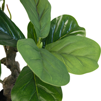 Großhandel Premium Künstlicher Geigenblatt-Feigenbaum 60cm Mit Realistischen Üppigen Blättern für Heim- und Bürodekoration Innen- und Außenbereich
