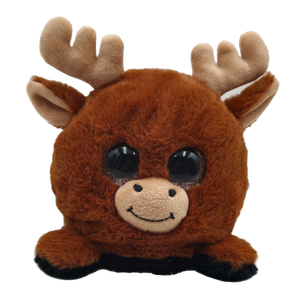 Bán Buôn Tùy Chỉnh Chất Lượng Cao Thời Trang Nhồi Bông Mềm Toy Reversible Plush Toy Dễ Thương <span class=keywords><strong>Moose</strong></span> Và Gấu Đen - Product Image 2