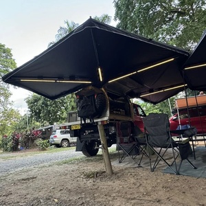 DrunkenXp 320G Canvas 270XL Versie 2.0m Armen Met LED Verlichting en Regenbestendige Standbeugels D-vormige Opening Vrijstaande Luifel - Product Image 1