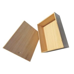 Hộp Gỗ Lớn Tùy Chỉnh Có Nắp Trượt Hộp Gỗ Paulownia Hộp Gỗ Lớn Đựng Đồ - Product Image 2