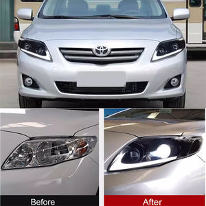 ไฟหน้า LED สำหรับรถยนต์โตโยต้า โคโรลล่า อัลติส ปี 2007 2008 <span class=keywords><strong>2009</strong></span> โปรเจคเตอร์ ไฟหน้า DRL ไฟเลี้ยว อัพเกรดไฟหน้า - Product Image 2