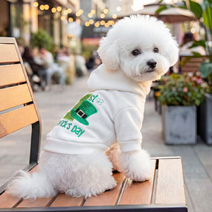 Sudadera Cómoda para Perros Pequeños y Cachorros de Gato, Estilo Primavera/Otoño, para el Primer Día de San Patricio, de PETCIRCLE - Product Image 2