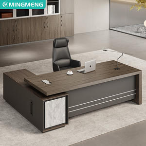 Modern boss office desk and chair minimalist manager's desk <b>small</b> supervisor desk and chair combination - Product Image 4