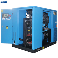 Compresseur d'air à vis 7,5 kW 10 CV à entraînement direct avec moteur WEG IE4, bloc d'air IR, faible bruit, compresseur d'air rotatif industriel