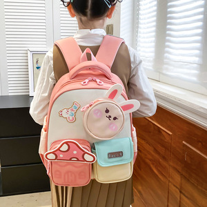 JM 2026 Mochilas Escolares Kawaii, Mochilas de Nylon Impermeáveis com Desenhos Animados, Atacado de Mochilas Escolares para Crianças - Product Image 6