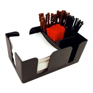 Organizador de Barra de Plástico Negro y Verde Personalizado con <span class=keywords><strong>6</strong></span> Compartimentos, Accesorios Duraderos para Alemania Pabst Gaffel <span class=keywords><strong>Becker</strong></span> - Product Image 3