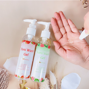 100% Natural femenino <span class=keywords><strong>Vaginal</strong></span> Yoni Gel de lavado hidratante Gel de limpieza genital para el cuidado íntimo de Yoni de las mujeres - Product Image 5