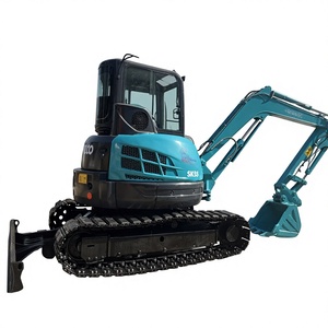 รถขุดขนาดเล็ก Kobelco SK55 มือสอง น้ำหนักใช้งาน 5 ตัน รุ่นปี 2020 เครื่องยนต์พร้อมบุ้งกี๋ขุดขนาด 0.12 ลูกบาศก์เมตร แบบตีนตะขาบ - Product Image 1