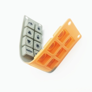 निर्माता कस्टम टिकाऊ औद्योगिक सिलिकॉन रबर नियंत्रण बटन स्क्रीन प्रिंटिंग फ़ंक्शन मोल्डिंग सेवा ओएम के साथ कीपैड - Product Image 5