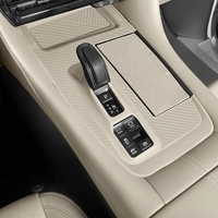 Pour Toyota Alphard 2023 2024 2025, accessoires de rangement intérieur de voiture, console centrale, chargeur sans fil, tapis de protection