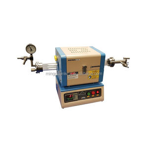 1200c Compacte Mini-Gesplitste Buisoven W/Vacuüm Flenzen & Facultatief 1 ", 2" Of 2.36 "Od Buis-OTF-1200X-S - Product Image 1