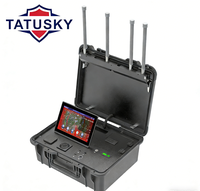 Détecteur de drone FPV portable avec écran tactile pour la mise en réseau de plusieurs appareils et la détection de foule pour les systèmes de sécurité
