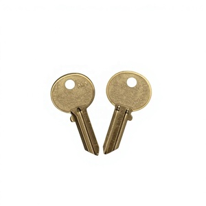 Clé vierge en laiton pour serrure de porte de salle de classe, clé de <span class=keywords><strong>maison</strong></span> réutilisable non coupée pour service de remise à clé par serrurier - Product Image 3