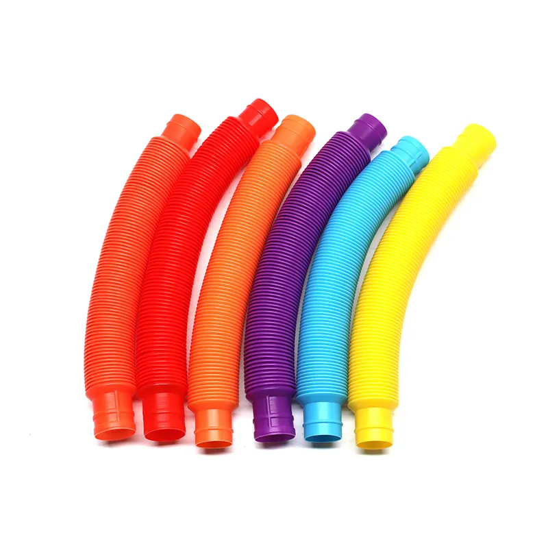 2023 Hot Sale Novelty Multi-Color Sensory Baby Pop Tubes Toys For Stress And Anxiety Relief