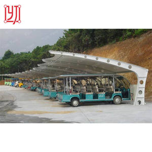 Estructura de Membrana PVDF para Estacionamiento de Autos, Cubierta para Estacionamiento, Toldo, Carpa para Estacionamiento, Arquitectura de Estructura de Membrana para Autos - Product Image 5