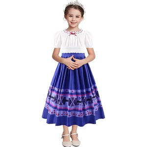 Disfraz de Luisa Madrigal para Halloween, Traje de Cosplay para Fiesta de Princesa, Ropa para Niña, Disfraz de Luisa Madrigal, 2017 - Product Image 5