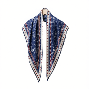 Pañuelo triangular multifuncional de 135x60 cm, accesorio de moda para mujer - Product Image 1