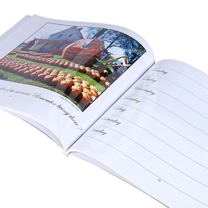 Paysage Livre Stratifié Imprimé À Couverture Souple Enfants Croquis Livre <span class=keywords><strong>Photo</strong></span> Impression Carré À Couverture Rigide - Product Image 2