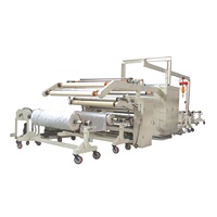 Machine de stratification de colle thermofusible de PUR pour l'application électrique de textile de couverture de lit avec des composants de moteur de noyau de film plastique