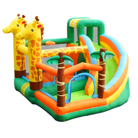 Jeu de château gonflable Offre Spéciale pour enfants maison gonflable fête saut rebondissant et toboggan Combo extérieur