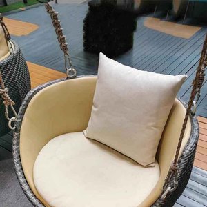 Cadeira Suspensa de Vime para Interiores, Baloiço Individual, Cadeira de Balanço para Varanda, Assento Preguiçoso de Lazer, Mobiliário para Interiores e Exteriores - Product Image 4