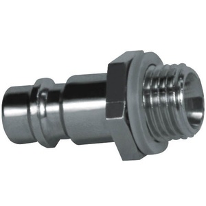 Conector de rosca exterior G 1/4, diámetro nominal 7,2 mm, ideal para uniones de mangueras y sistemas hidráulicos. - Product Image 1